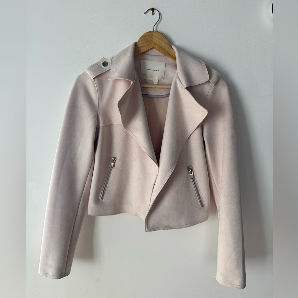 Anthropologie Open Moto Jacket